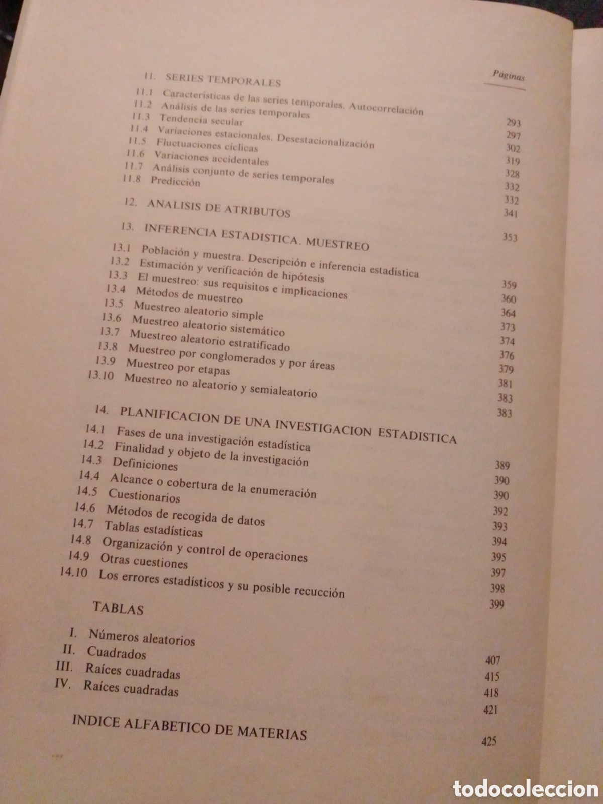 Libros de segunda mano de ciencias: Estadistica elemental moderna - Alfonso G. Barbancho - Foto 6