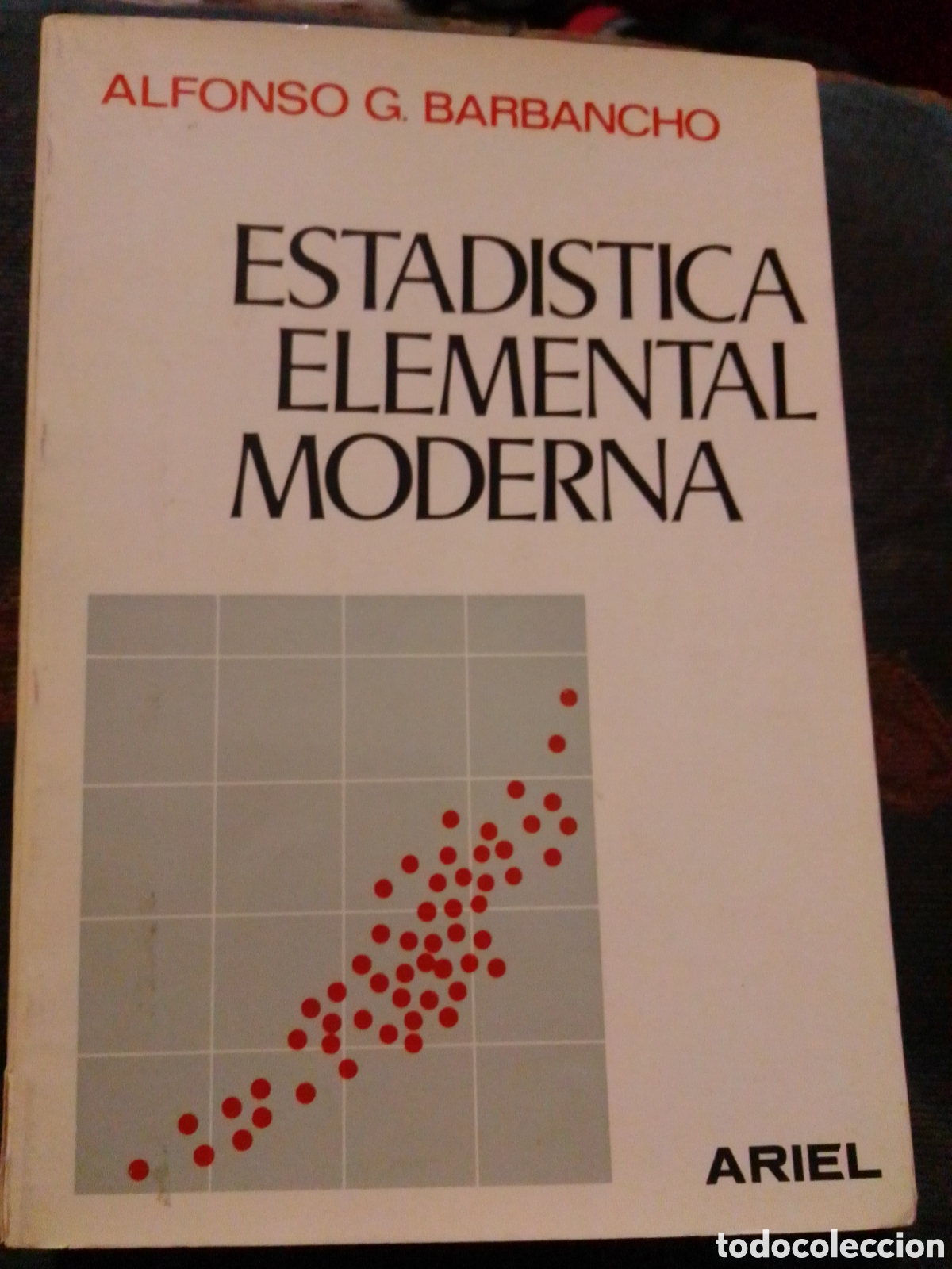 Libros de segunda mano de ciencias: Estadistica elemental moderna - Alfonso G. Barbancho - Foto 1