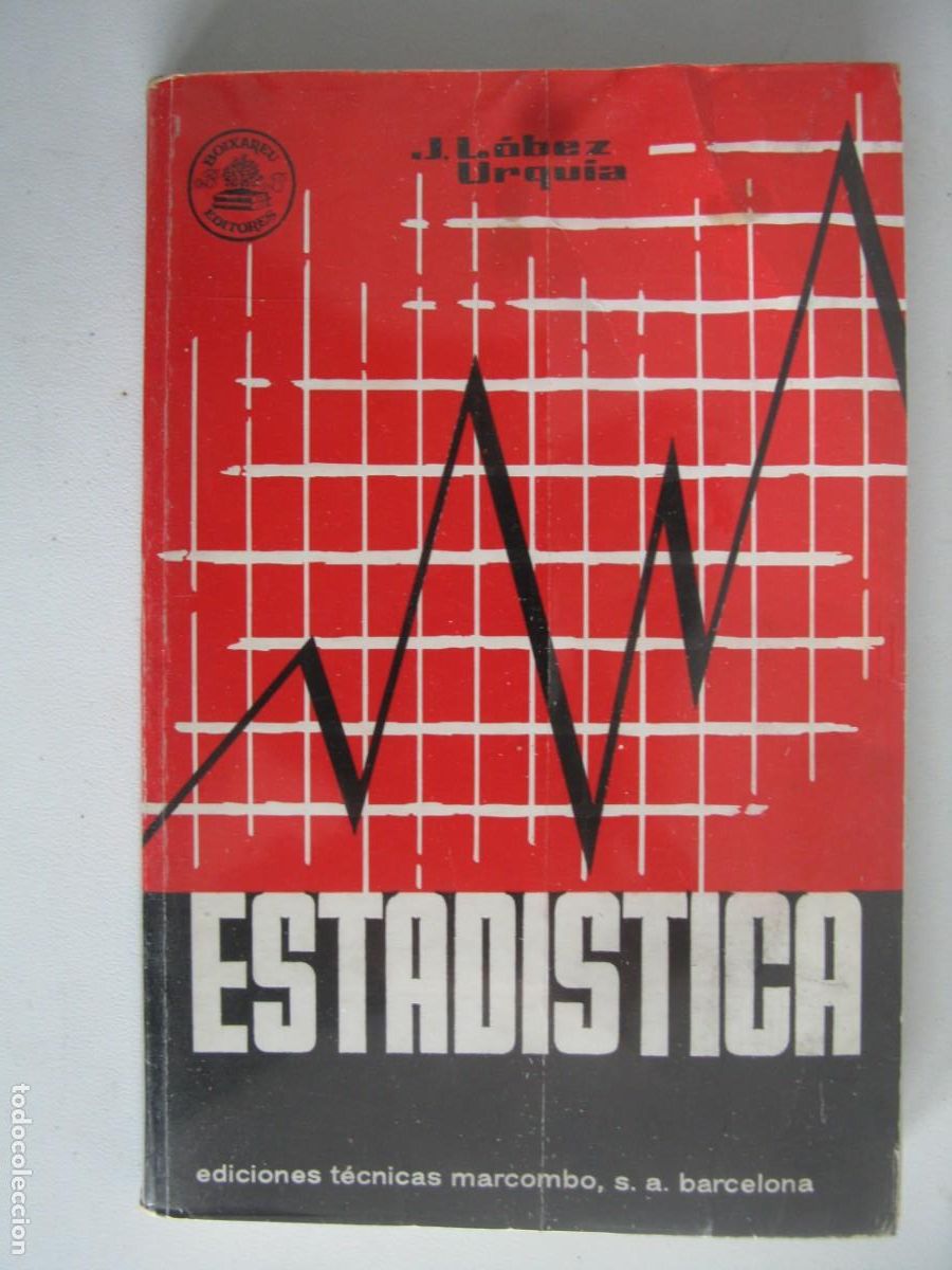 Libros de segunda mano de ciencias: Estad&iacute;stica - Jos&eacute; L&oacute;pez Urqu&iacute;a - Foto 1