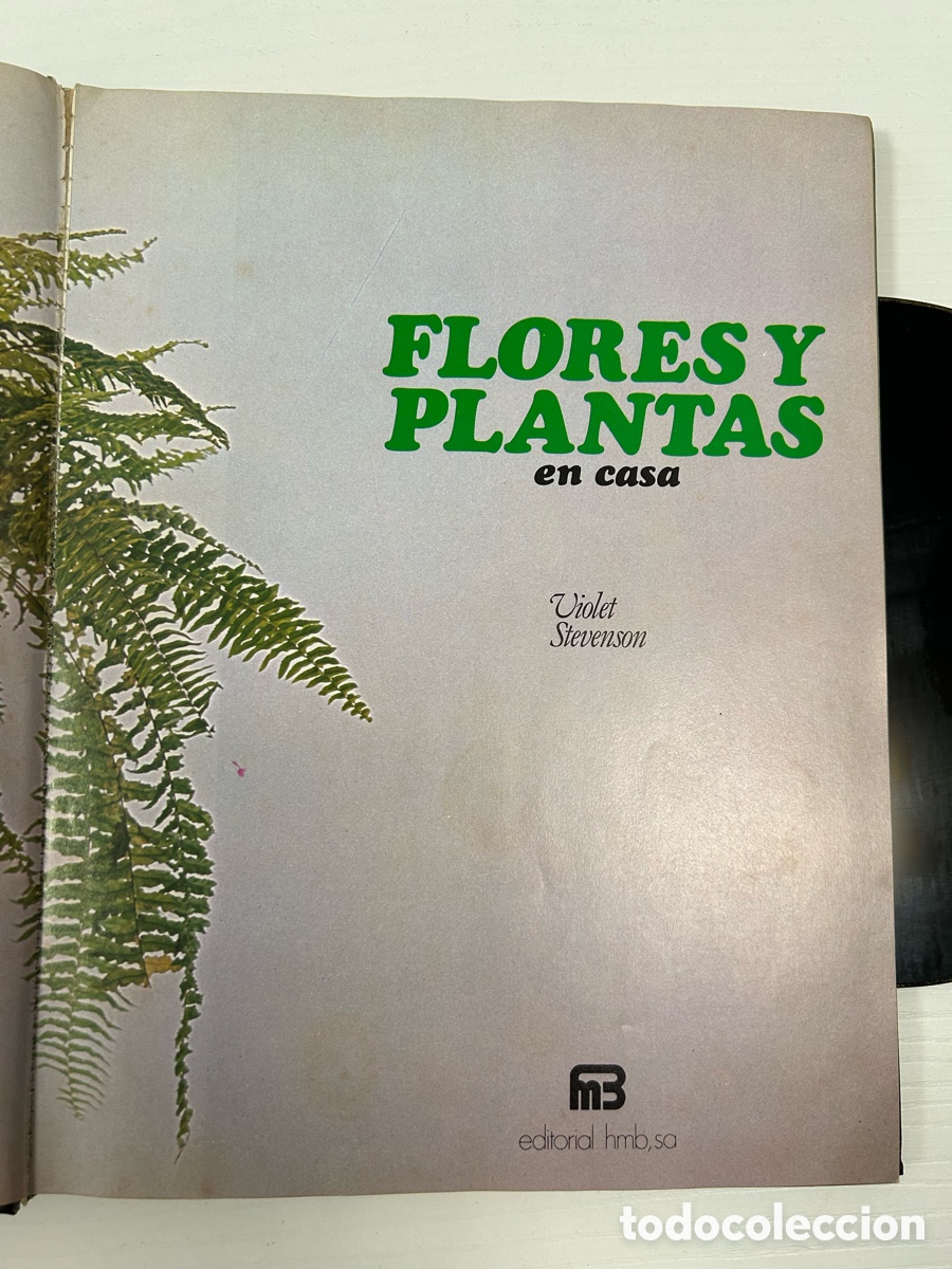 Libros de segunda mano: Libro Flores y plantas en casa - Foto 2
