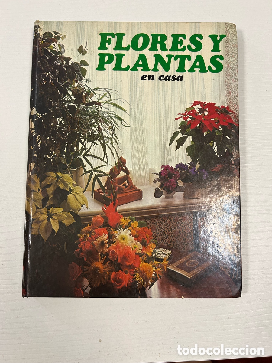 Libros de segunda mano: Libro Flores y plantas en casa - Foto 1