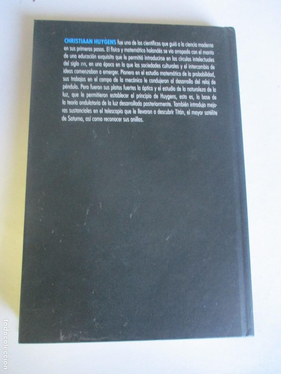 Libros de segunda mano de ciencias: HUYGENS La teor&iacute;a ondulatoria de la luz W29250 - Foto 2
