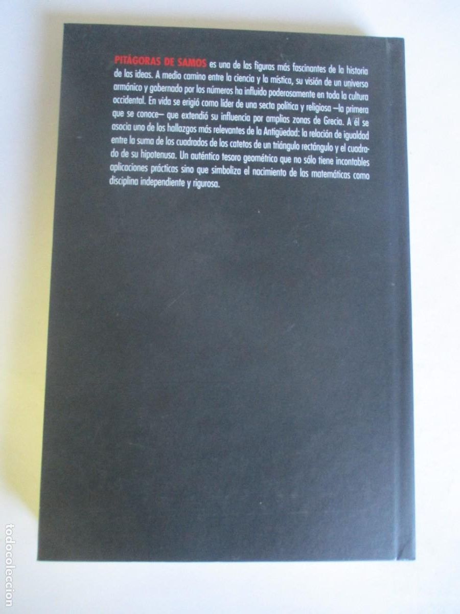 Libros de segunda mano de ciencias: PIT&Aacute;GORAS El teorema de Pit&aacute;goras W29254 - Foto 2
