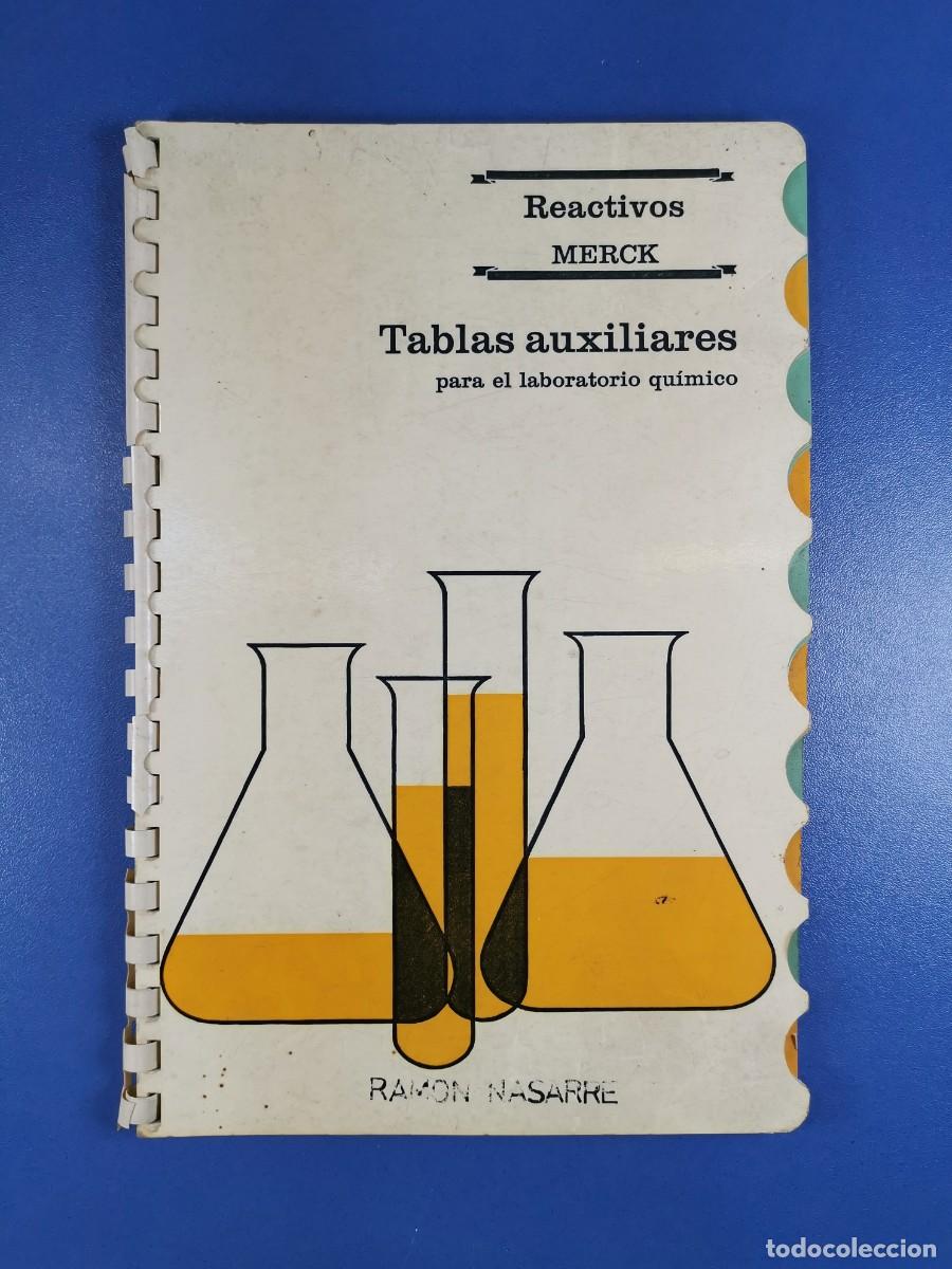 Libros de segunda mano de ciencias: Tablas auxiliares para el laboratorio qu&iacute;mico - Foto 2