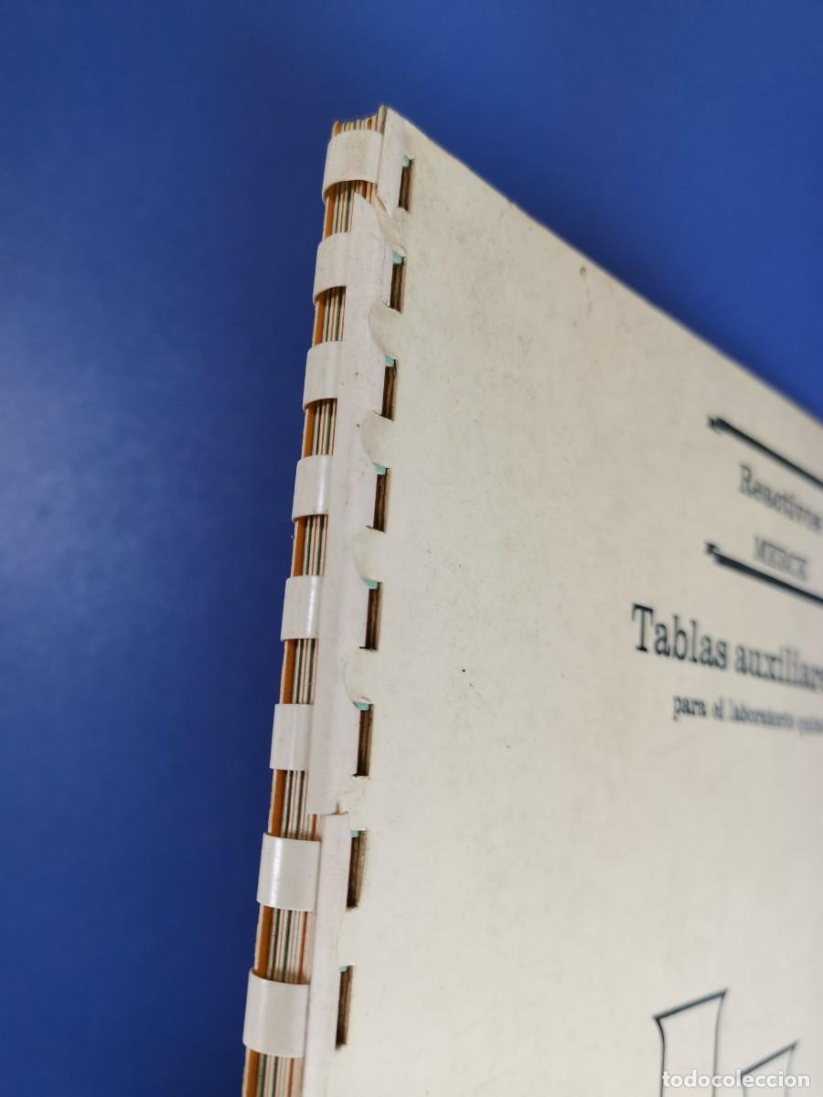 Libros de segunda mano de ciencias: Tablas auxiliares para el laboratorio qu&iacute;mico - Foto 5