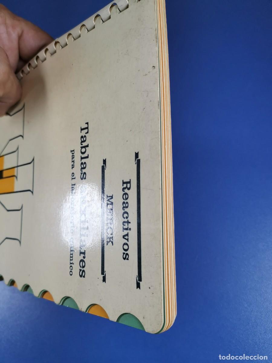 Libros de segunda mano de ciencias: Tablas auxiliares para el laboratorio qu&iacute;mico - Foto 6