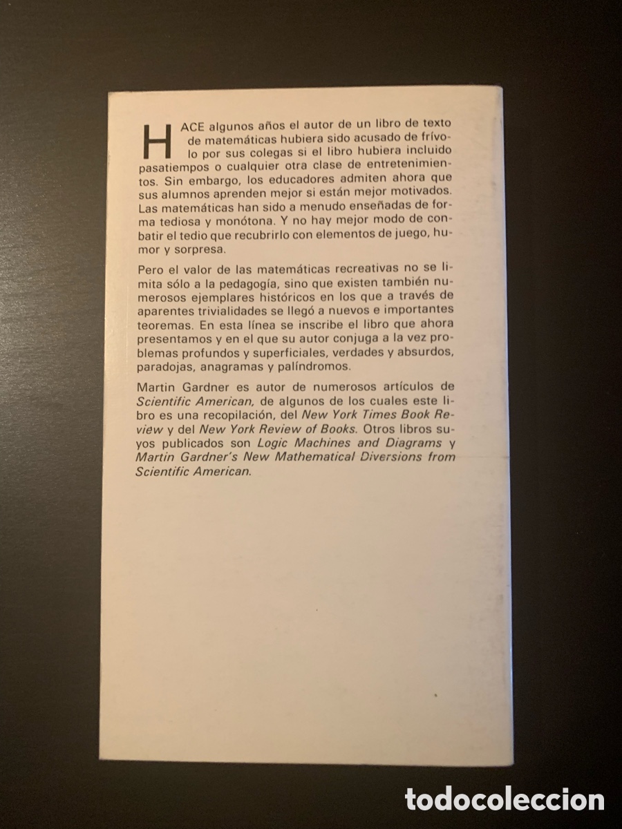 Libros de segunda mano de ciencias: Comunicaci&oacute;n Extraterrestre Y otros pasatiempos matem&aacute;ticos - Foto 2