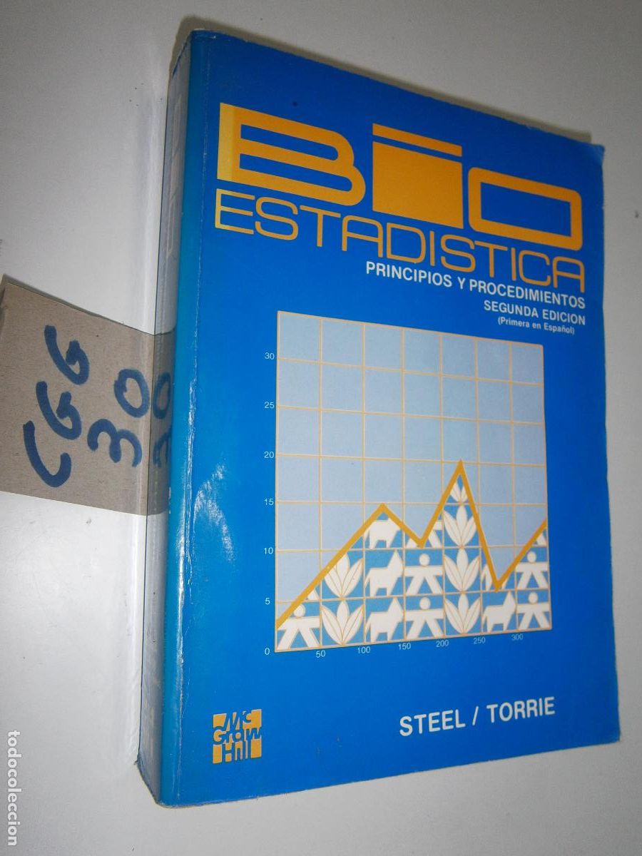 Libros de segunda mano de ciencias: ANTIGUO LIBRO DE TEXTO - BIOESTADISTICA - Foto 1