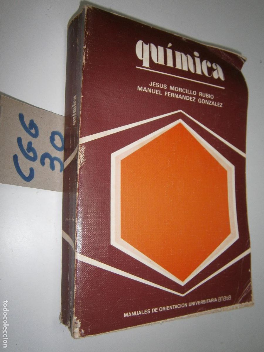 Libros de segunda mano de ciencias: ANTIGUO LIBRO DE TEXTO - QUIMICA COU - Foto 1