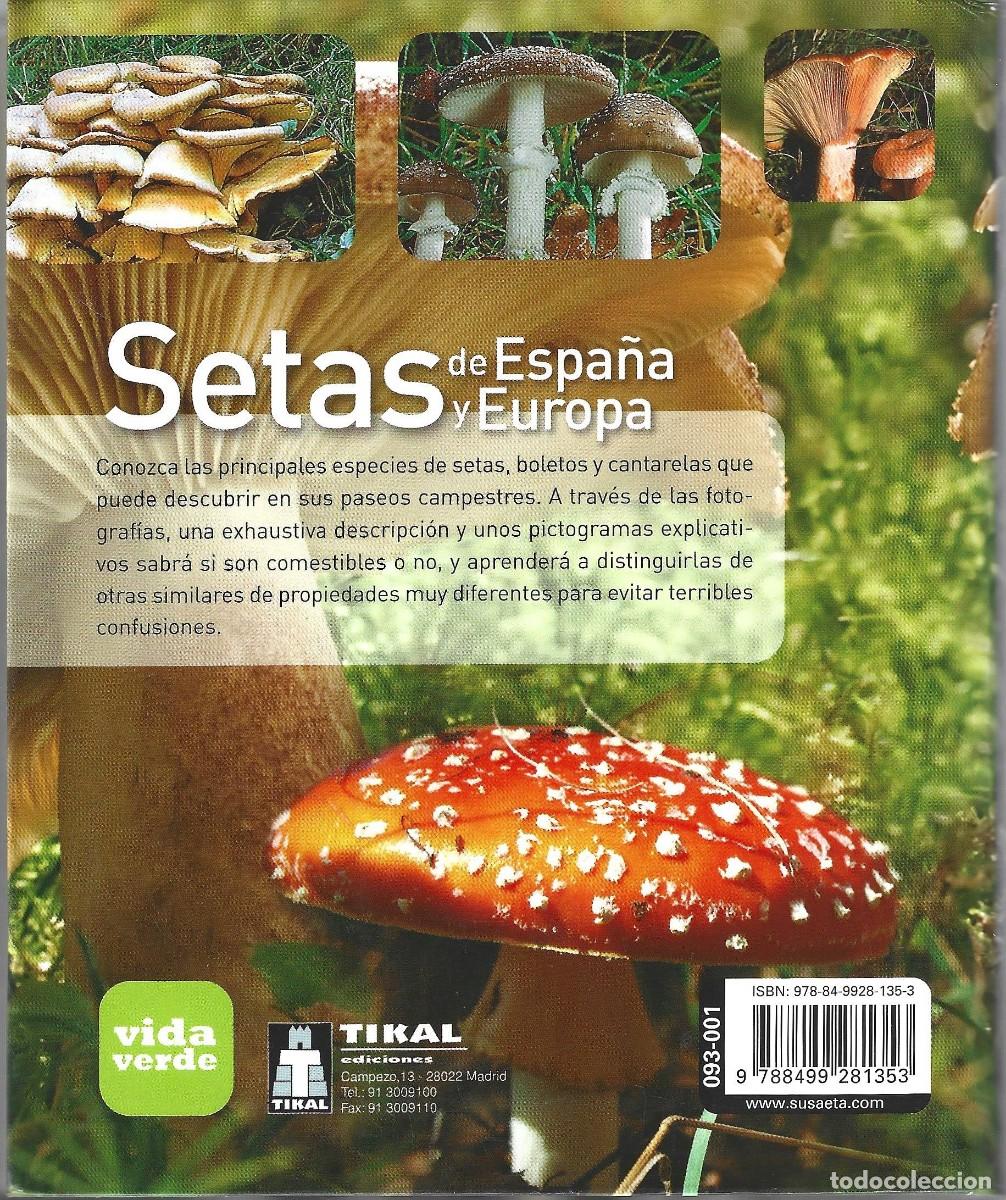 Libros de segunda mano: SETAS DE ESPA&Ntilde;A Y EUROPA - Foto 2