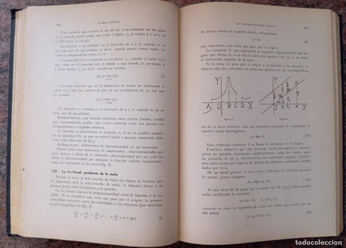 Libros de segunda mano de ciencias: ALGEBRA PRACTICA - CARLOS MATAIX - Foto 6