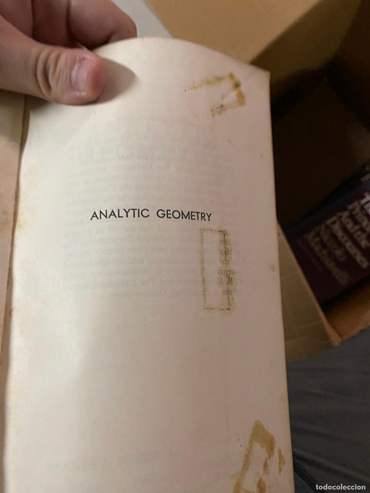Libros de segunda mano de ciencias: Analytic Geometry (College Outline) Cletus Odia Oakley - Foto 2