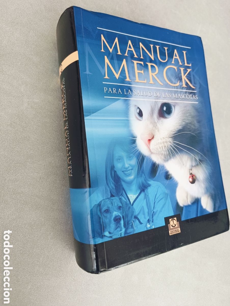 Libros de segunda mano: Manual Merck para la salud de las Mascotas. - Foto 2