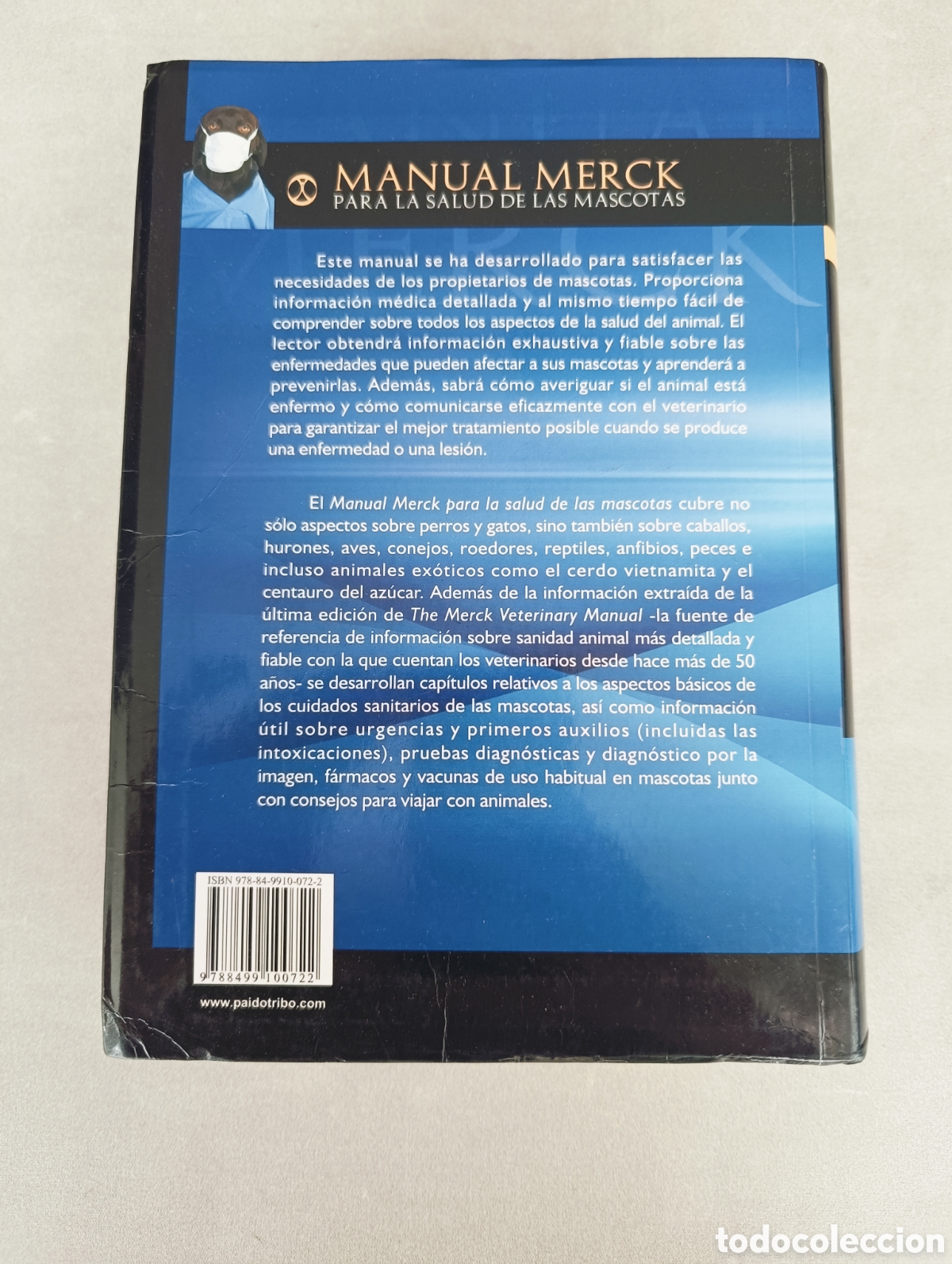 Libros de segunda mano: Manual Merck para la salud de las Mascotas. - Foto 3