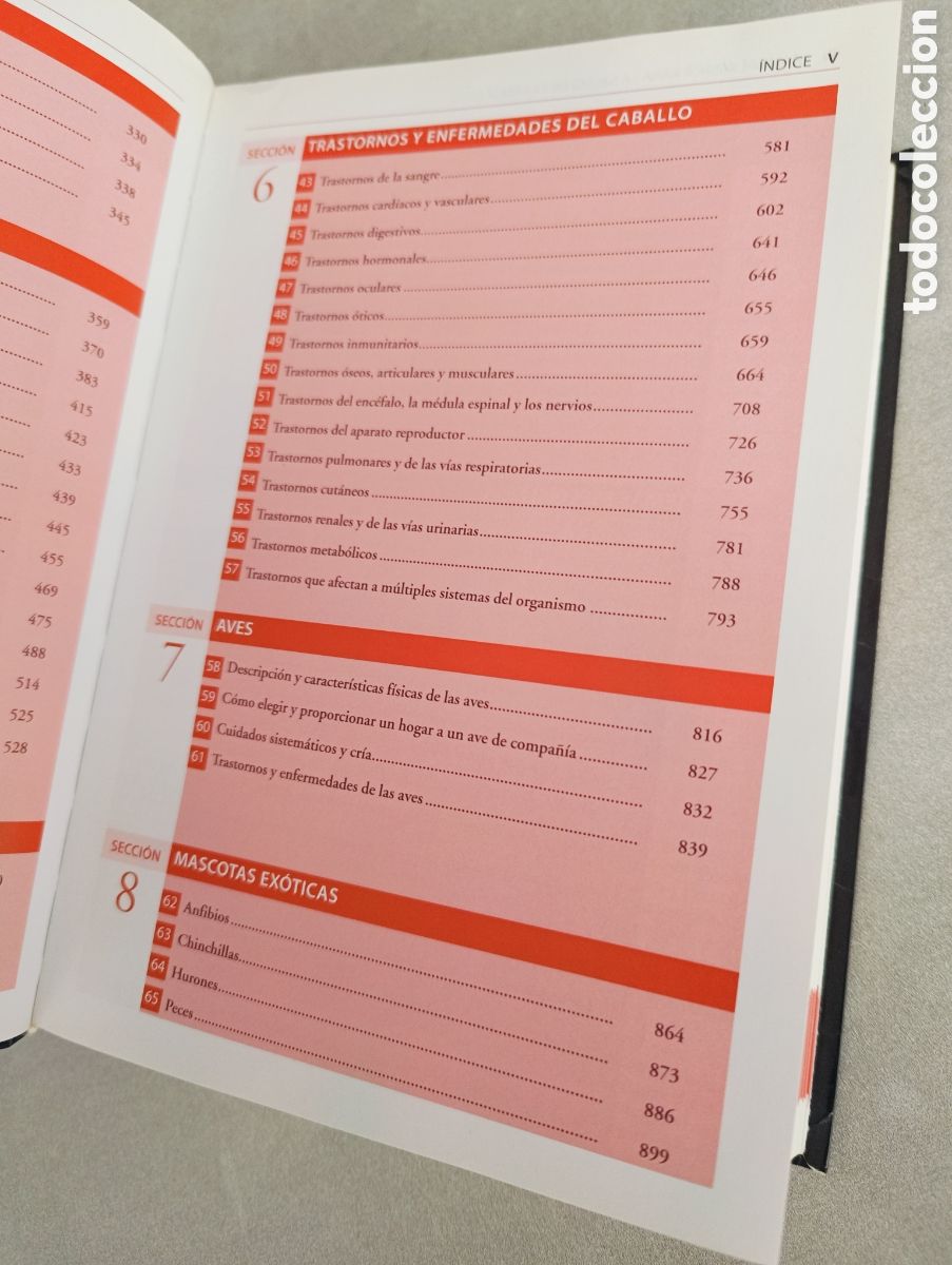 Libros de segunda mano: Manual Merck para la salud de las Mascotas. - Foto 8