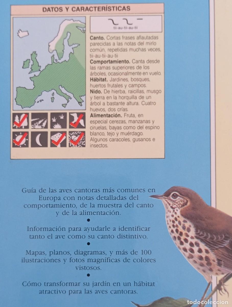 Libros de segunda mano: AVES CANTORAS - CHRIS HARBARD - Foto 5