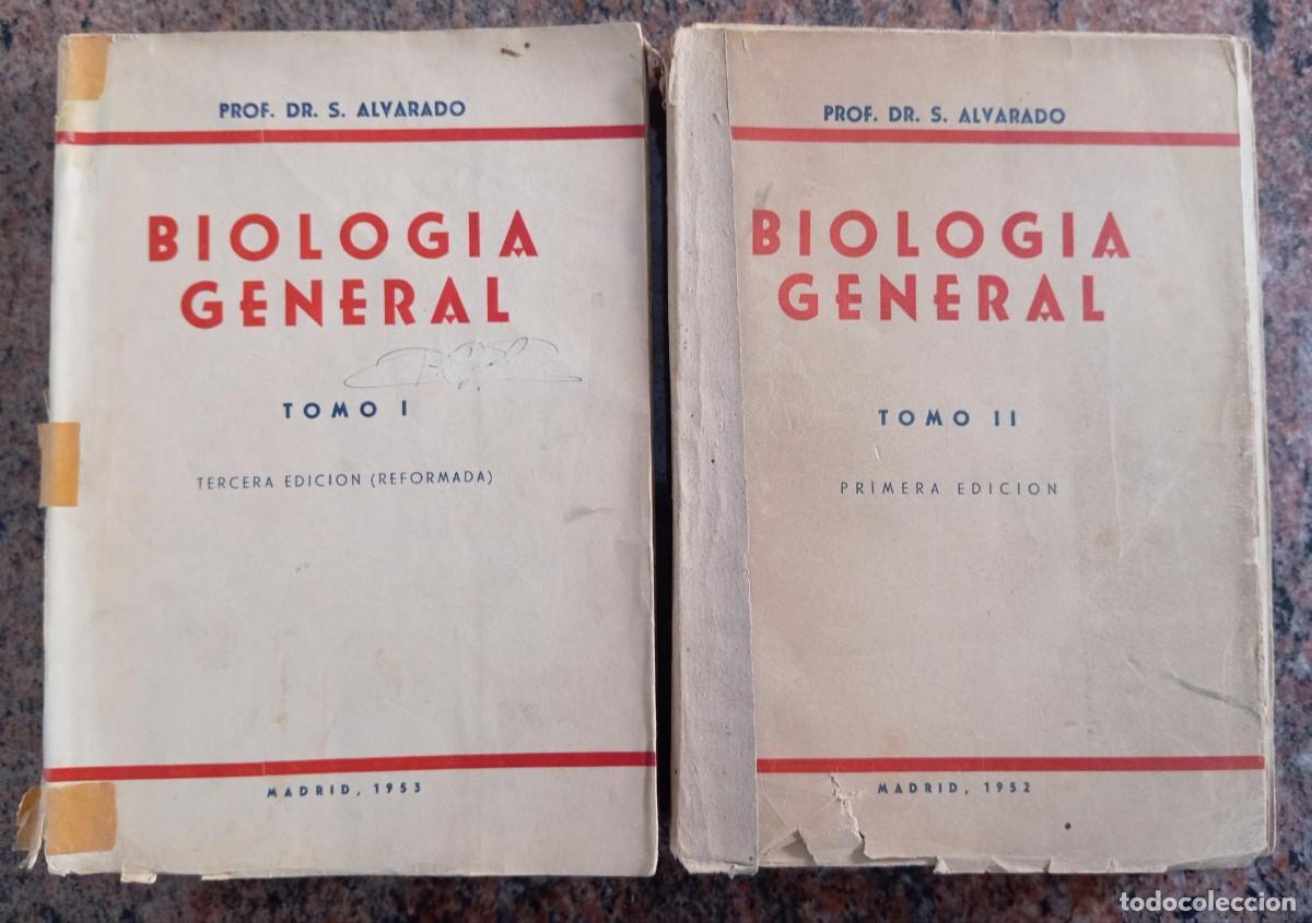 Libros de segunda mano: BIOLOGIA GENERAL - S. ALVARADO - 2 TOMOS - Foto 1