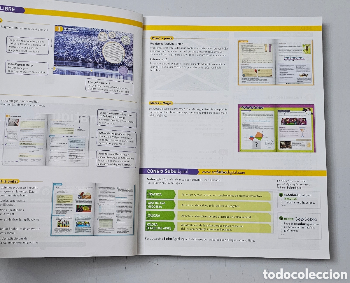 Libros de segunda mano de ciencias: LIBRO MATEMATIQUES 2&deg; ESO (Espa&ntilde;a - SM - 2016) - Foto 6