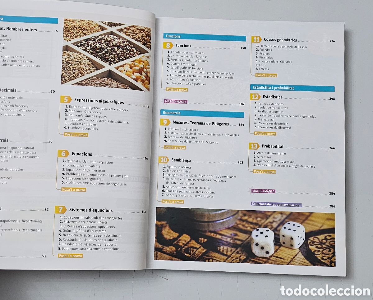 Libros de segunda mano de ciencias: LIBRO MATEMATIQUES 2&deg; ESO (Espa&ntilde;a - SM - 2016) - Foto 7