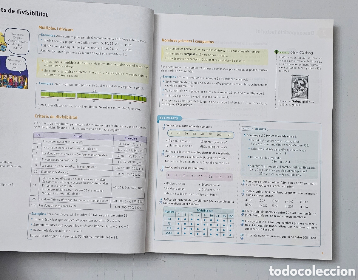 Libros de segunda mano de ciencias: LIBRO MATEMATIQUES 2&deg; ESO (Espa&ntilde;a - SM - 2016) - Foto 9