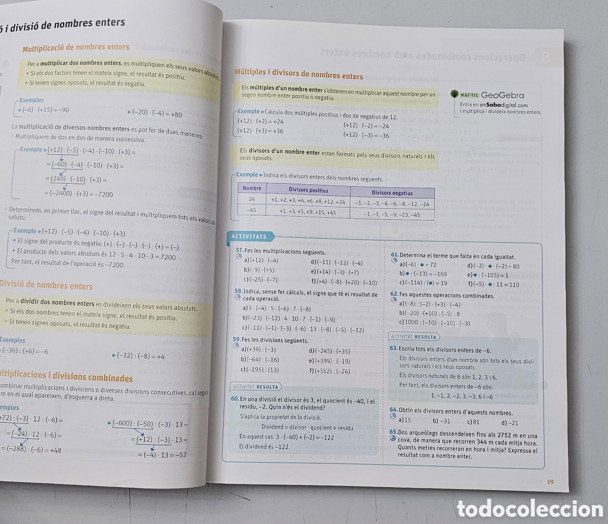 Libros de segunda mano de ciencias: LIBRO MATEMATIQUES 2&deg; ESO (Espa&ntilde;a - SM - 2016) - Foto 14