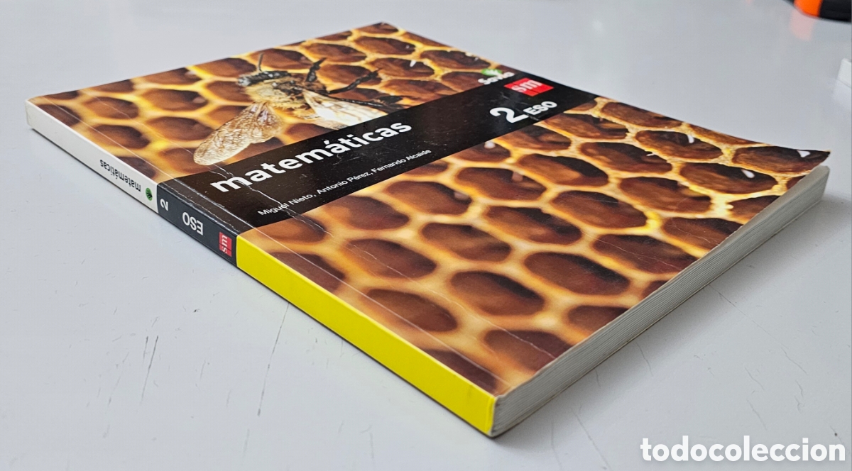 Libros de segunda mano de ciencias: LIBRO MATEMATICAS 2&deg; ESO (Espa&ntilde;a - SM - 2016) - Foto 2