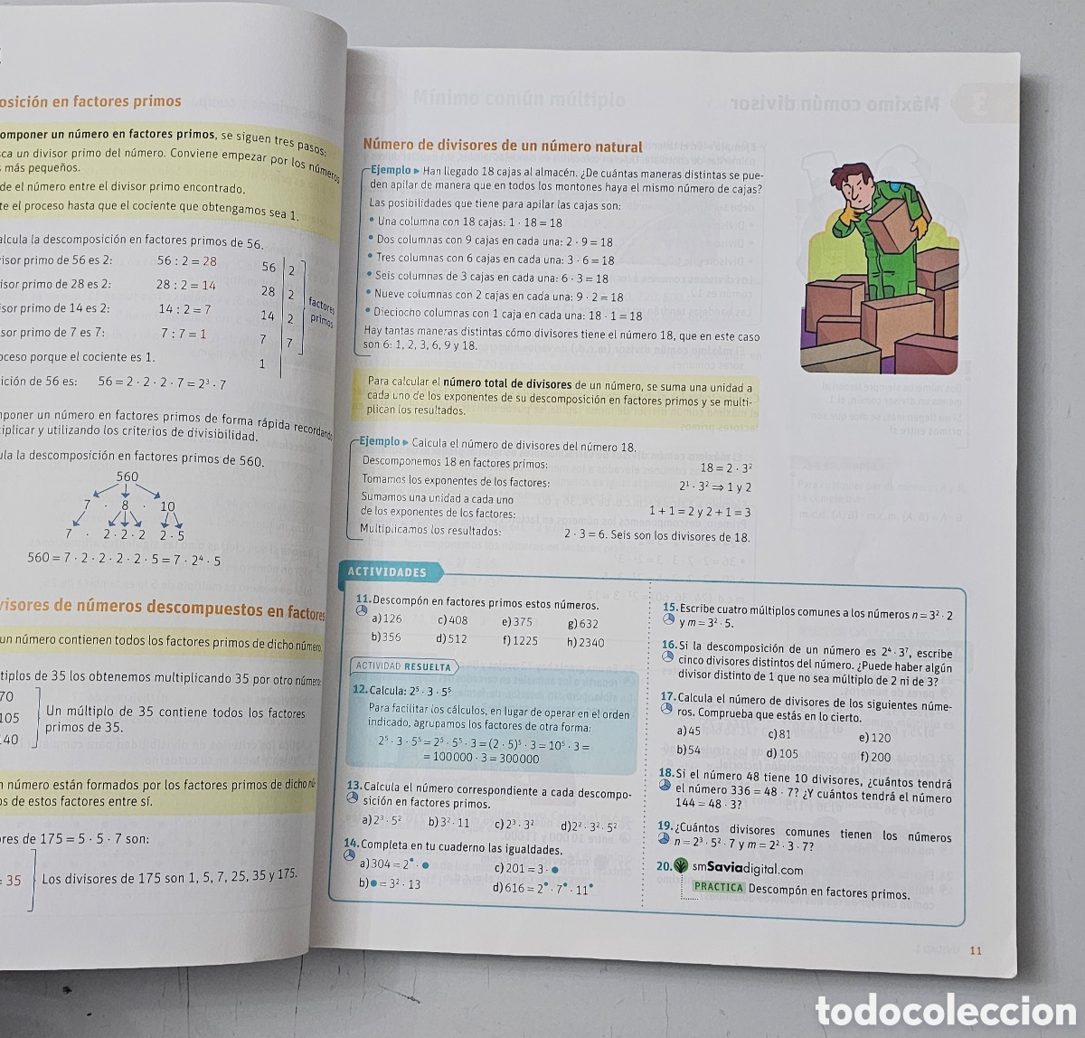 Libros de segunda mano de ciencias: LIBRO MATEMATICAS 2&deg; ESO (Espa&ntilde;a - SM - 2016) - Foto 10