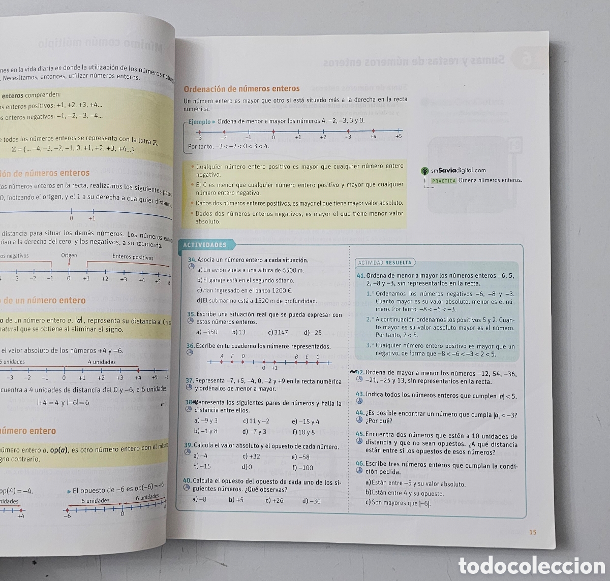 Libros de segunda mano de ciencias: LIBRO MATEMATICAS 2&deg; ESO (Espa&ntilde;a - SM - 2016) - Foto 12