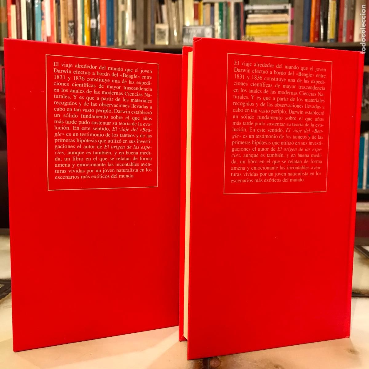 Libros de segunda mano: El viaje del Beagle I y II. Charles Darwin. - Foto 2