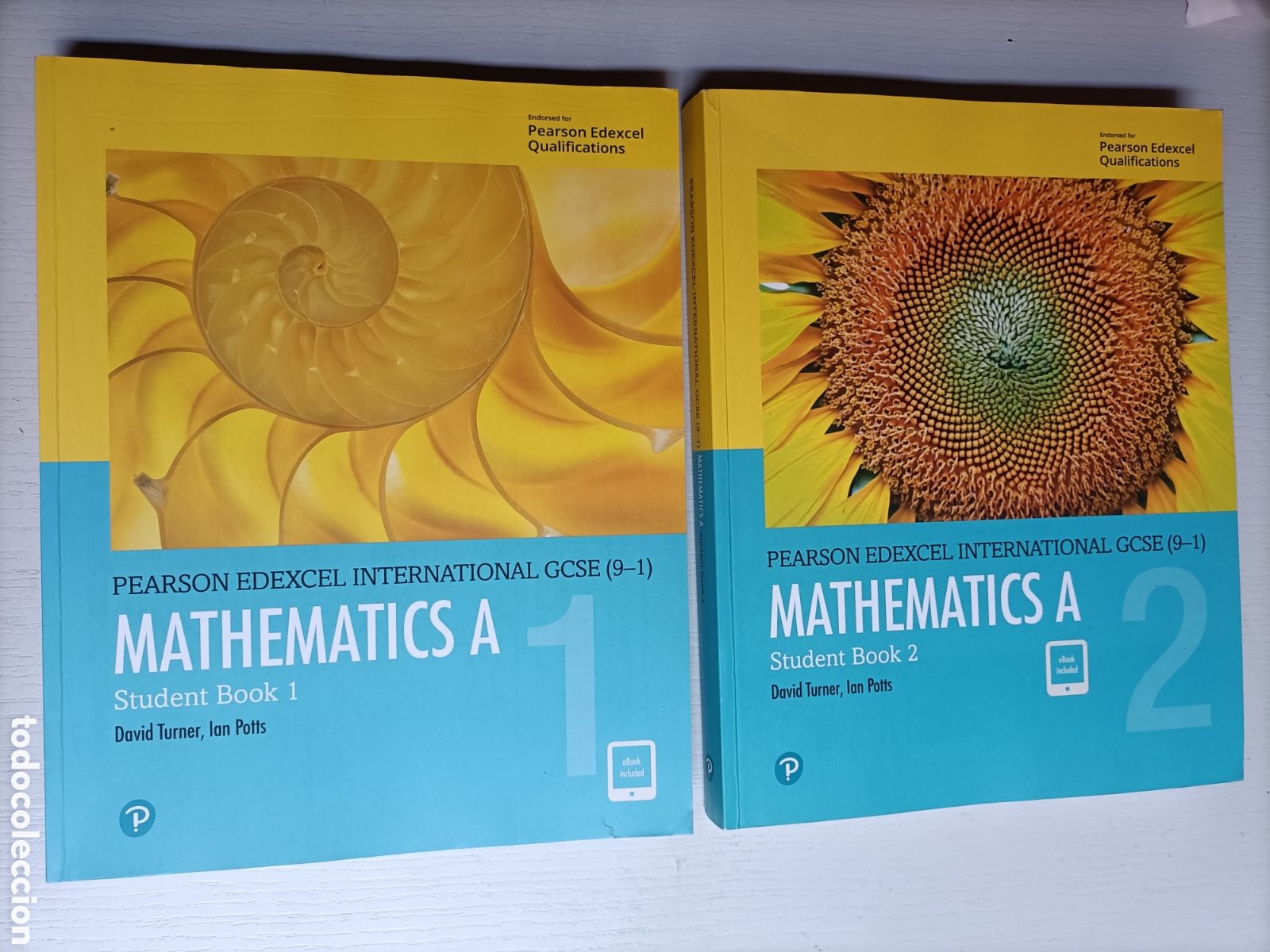 Libros de segunda mano de ciencias: Mathematics A 1 y 2 David Turner, Ian Potts. Pearson Edexcel. Matem&aacute;ticas - Foto 1