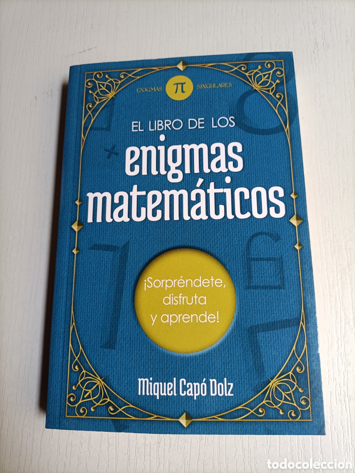 Libros de segunda mano de ciencias: El libro de los enigmas matem&aacute;ticas Miquel Capo - Foto 2