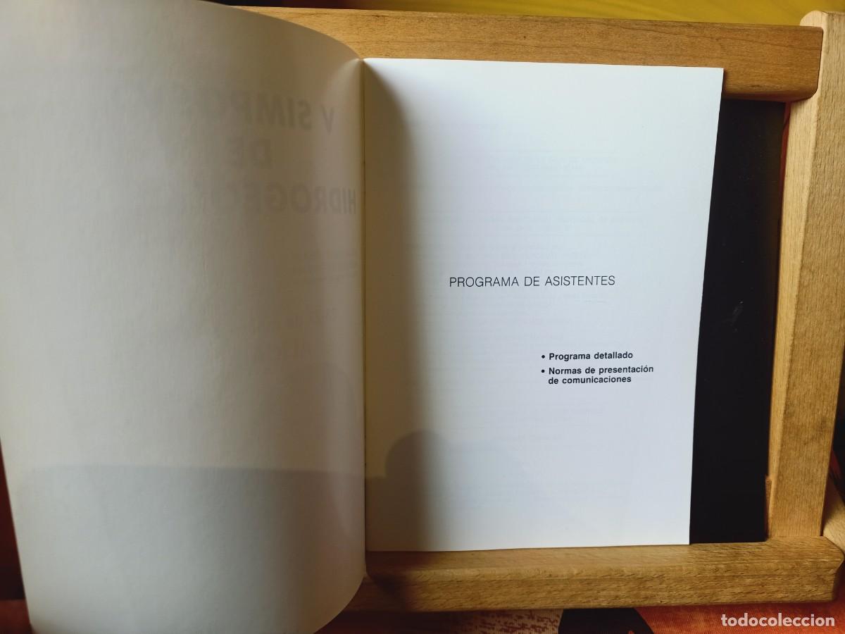 Libros de segunda mano: V SIMPOSIO DE HIDROGEOLOG&Iacute;A. PROGRAMA. 23-27 DE MARZO DE 1992. - Foto 3