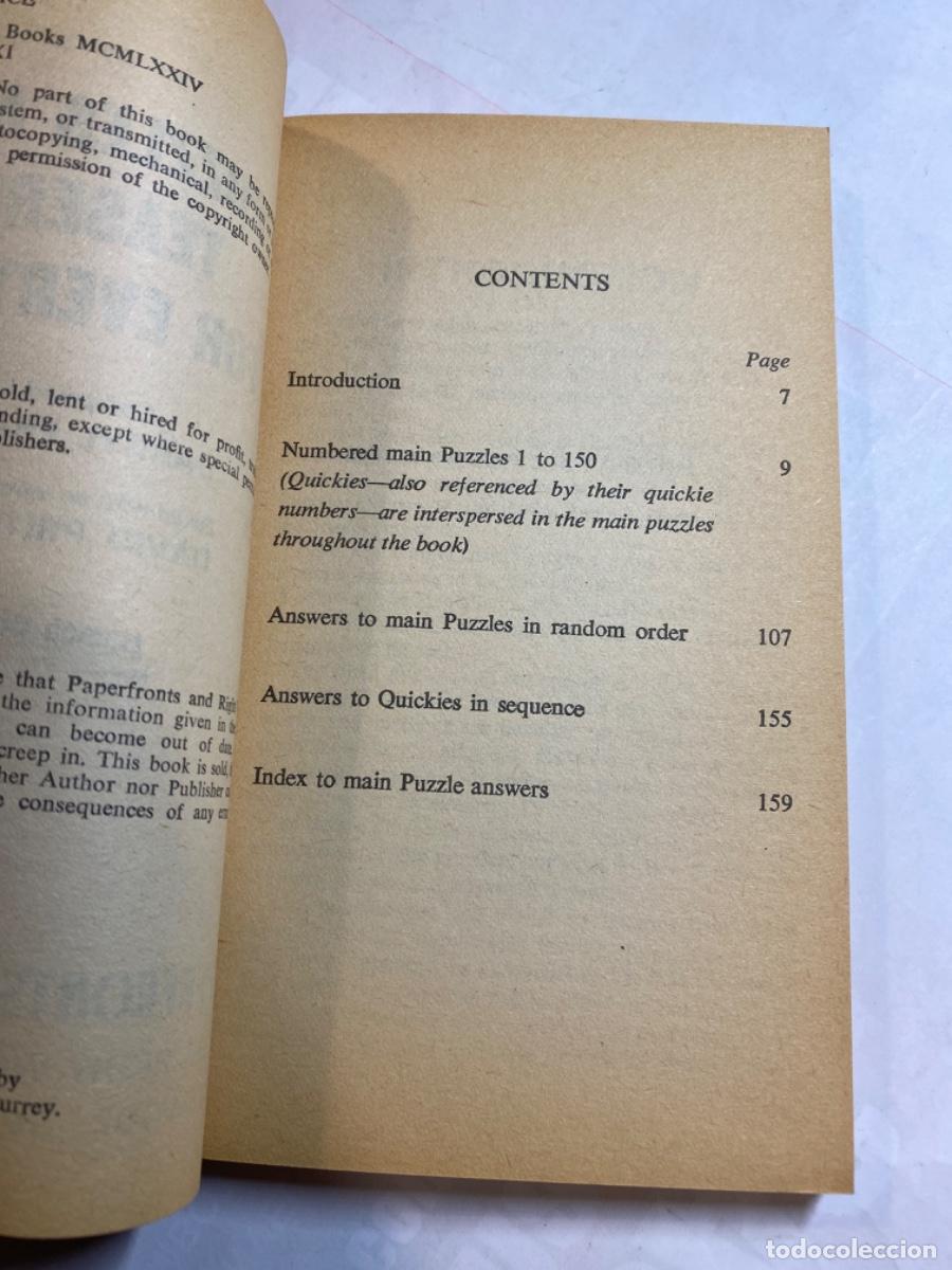 Libros de segunda mano de ciencias: PUZZLES & TEASERS FOR EVERYONE. DARRY FRANCIS. DAVID PRITCHARD. 1988 - Foto 2