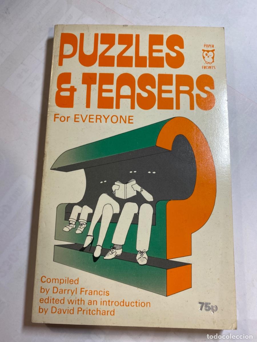 Libros de segunda mano de ciencias: PUZZLES & TEASERS FOR EVERYONE. DARRY FRANCIS. DAVID PRITCHARD. 1988 - Foto 1