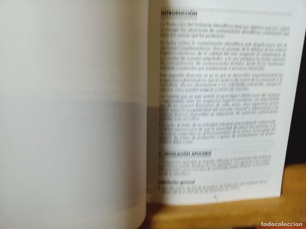 Libros de segunda mano: EXIGENCIAS ADMINISTRATIVAS EN MATERIA DE CONTROL DE EMISIONES ATMOSF&Eacute;RICAS. ITSEMAP - Foto 4