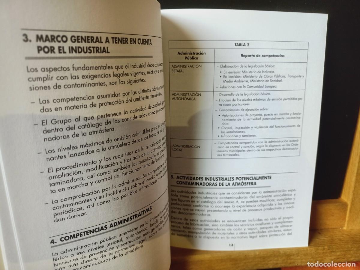 Libros de segunda mano: EXIGENCIAS ADMINISTRATIVAS EN MATERIA DE CONTROL DE EMISIONES ATMOSF&Eacute;RICAS. ITSEMAP - Foto 6