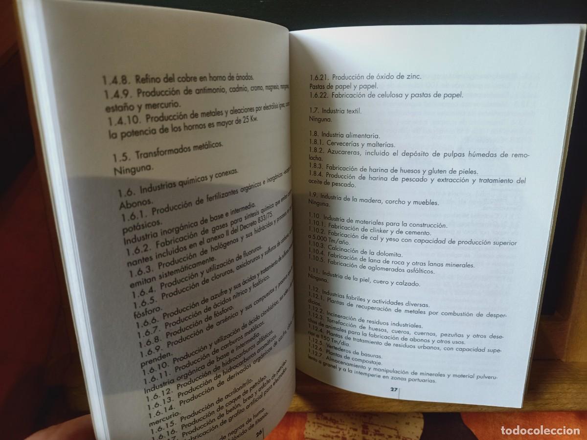 Libros de segunda mano: EXIGENCIAS ADMINISTRATIVAS EN MATERIA DE CONTROL DE EMISIONES ATMOSF&Eacute;RICAS. ITSEMAP - Foto 8