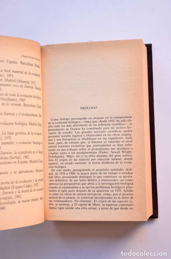 Libros de segunda mano: El origen de las especies. Tomo I - DARWIN, Charles - Foto 4