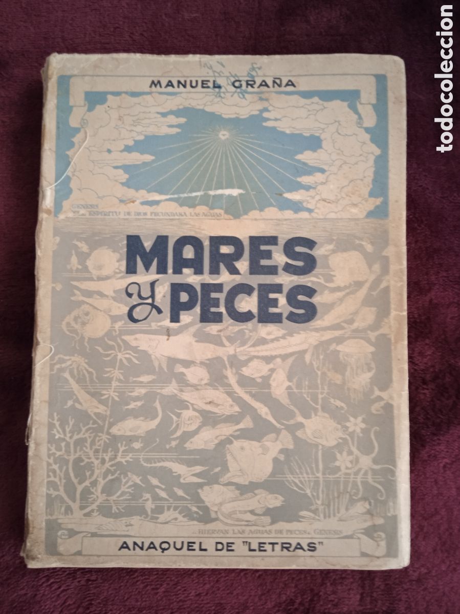Libros de segunda mano: MARES Y PECES. / MANUEL GRA&Ntilde;A - MADRID 1953 - Foto 1