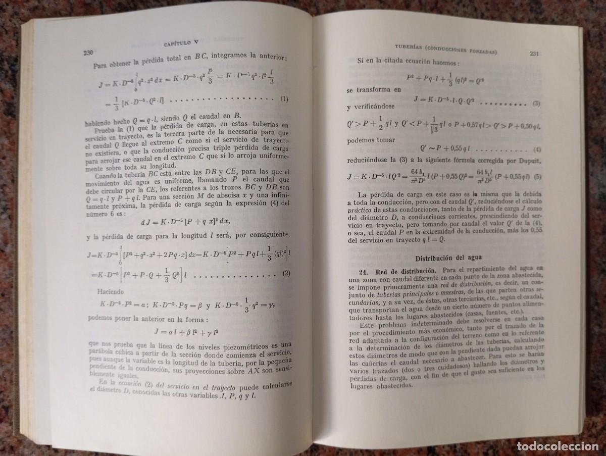 Libros de segunda mano de ciencias: ELEMENTOS DE HIDRAULICA GENERAL Y APLICADA - RUBIO - Foto 3