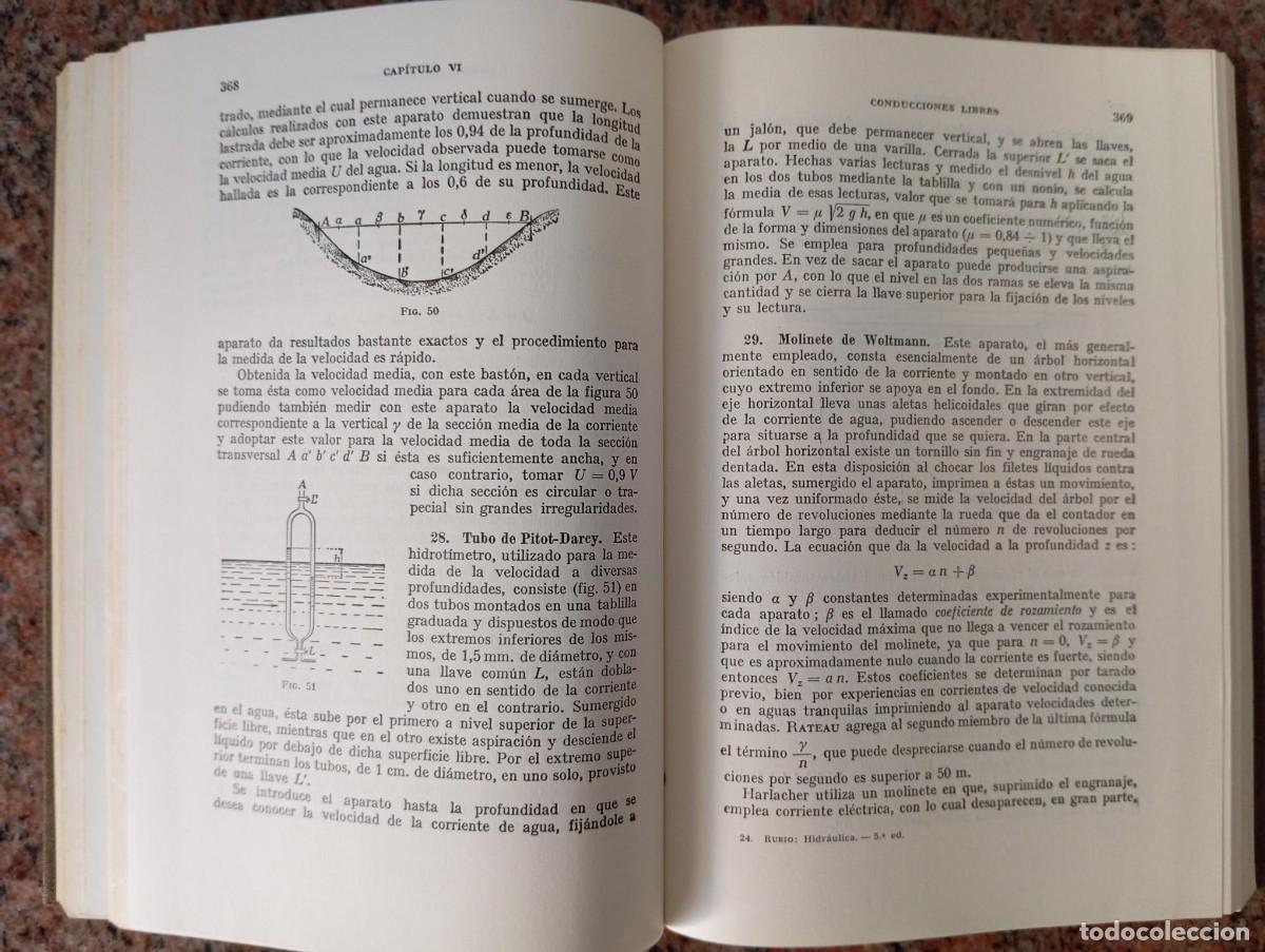 Libros de segunda mano de ciencias: ELEMENTOS DE HIDRAULICA GENERAL Y APLICADA - RUBIO - Foto 4