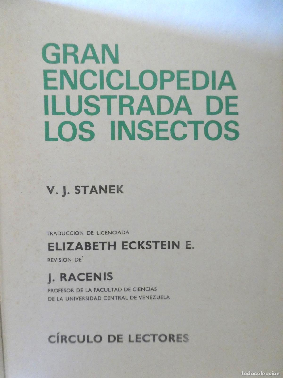 Libros de segunda mano: GRAN ENCICLOPEDIA ILUSTRADA DE LOS INSECTOS Circulo de Lectores 1970 - Foto 1