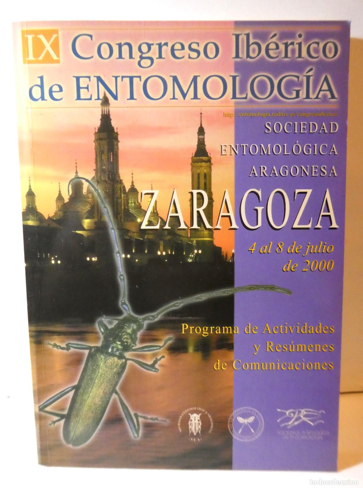 Libros de segunda mano: IX Congreso Ib&eacute;rico de Entomolog&iacute;a a&ntilde;o 2000 - Foto 1