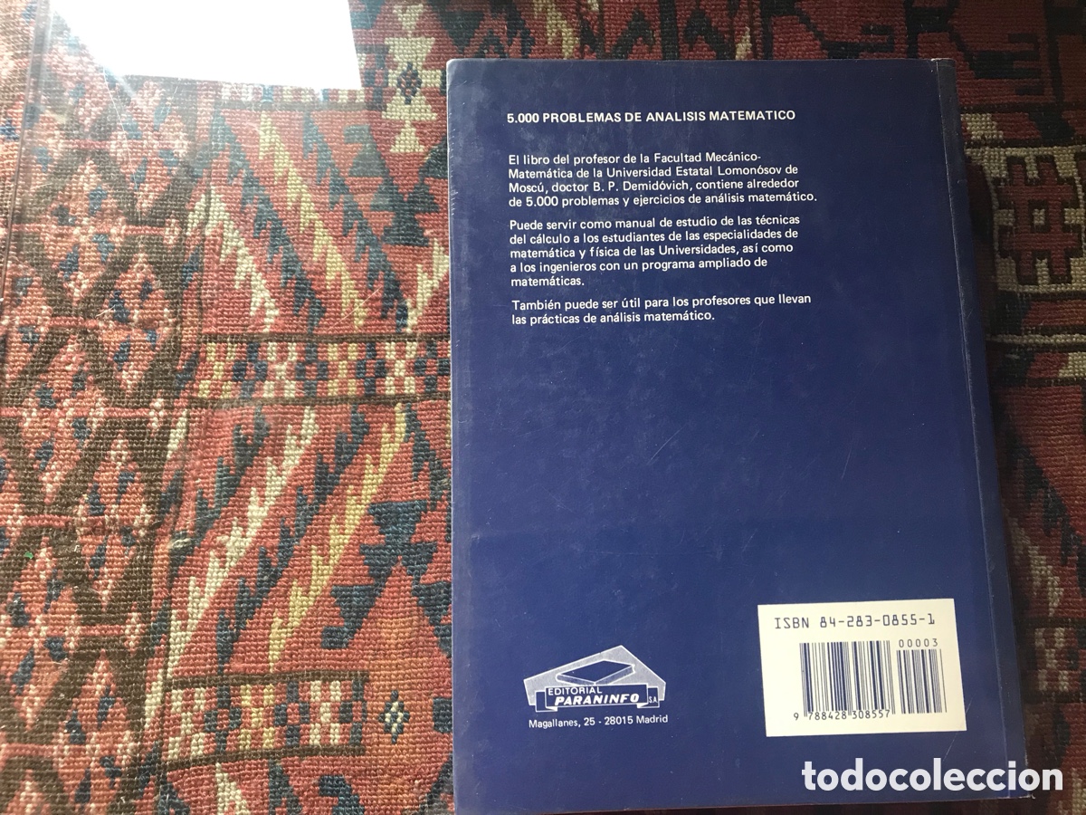Libros de segunda mano de ciencias: 5000 problemas de an&aacute;lisis matem&aacute;tico. B. P. Demidovich - Foto 3