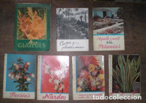 Libros de segunda mano: CONJUNTO DE 7 FOLLETOS DE JARDINERIA. - Foto 1