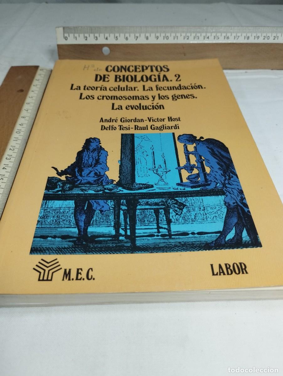 Libros de segunda mano: Conceptos de biolog&iacute;a 2. Varios autores. M.E.C., 1988 - Foto 1