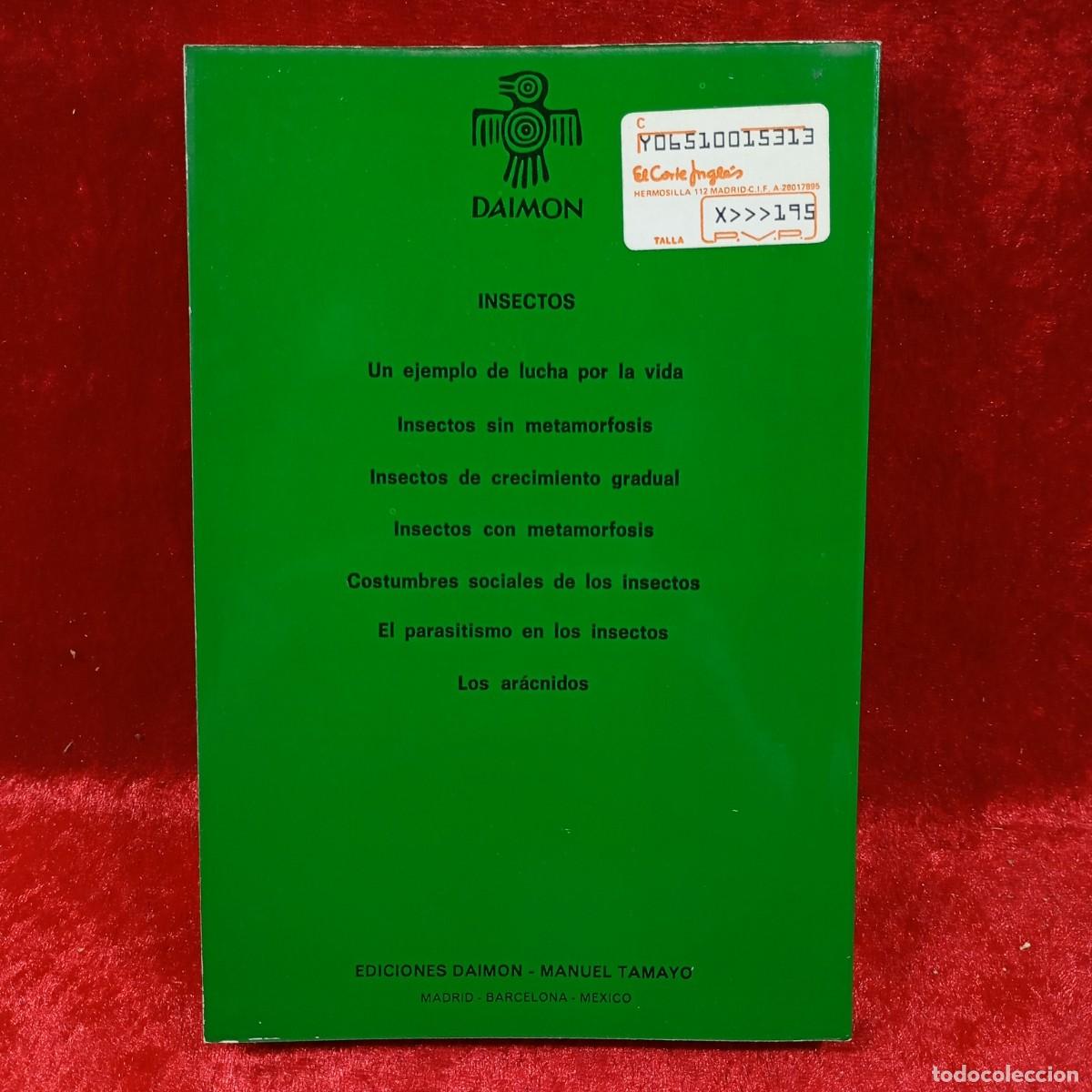 Libros de segunda mano: DR. MAURICE BURTON - ANIMALES 3, INSECTOS - EDICIONES DAIMON - 1973 / 1050 - Foto 2