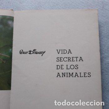 Libros de segunda mano: Vida Secreta de los Animales. Walt Disney. - Foto 2