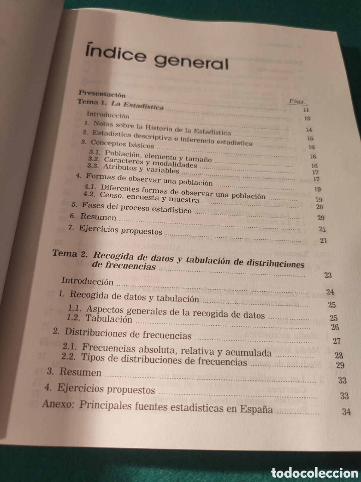 Libros de segunda mano de ciencias: ESTADISTICA M&ordf; ISABEL TOLEDO MU&Ntilde;OZ. ALHAMBRA LONGMAN,1995. - Foto 4