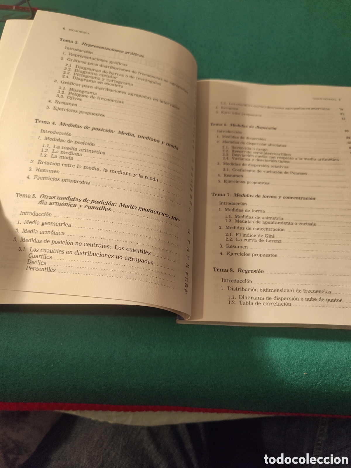 Libros de segunda mano de ciencias: ESTADISTICA M&ordf; ISABEL TOLEDO MU&Ntilde;OZ. ALHAMBRA LONGMAN,1995. - Foto 5